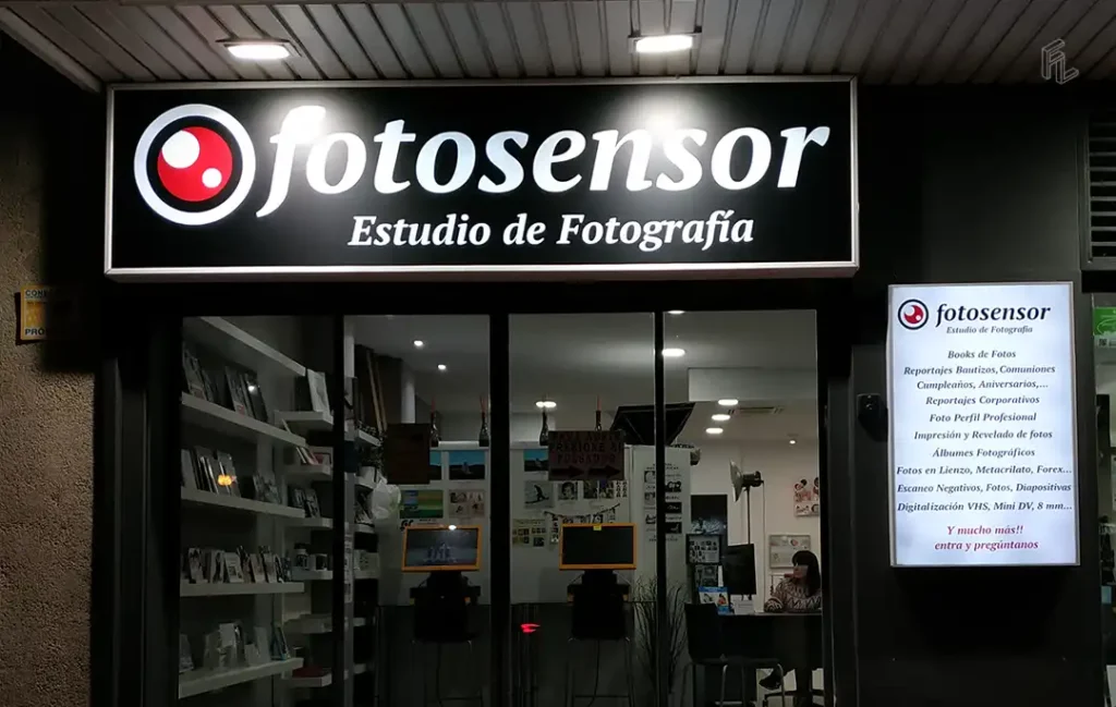Rótulos Cajón Luminoso Madrid.