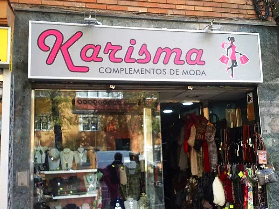 letrero Madrid