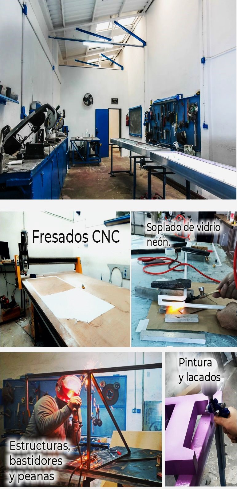 Fabrica de rótulos y letras corpóreas en Madrid