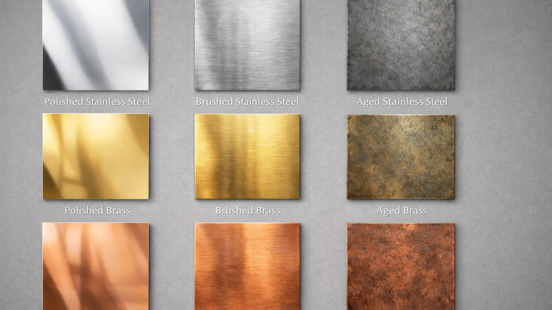 Metales para letras corporeas